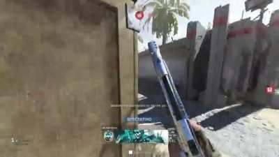 Huge clutch in Modern Warfare.