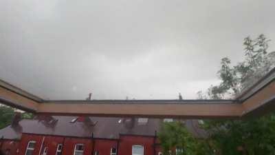 A rainy attic in Leeds, UK