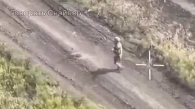 Russian soldier hits FPV drone with an RPG, but there's a catch