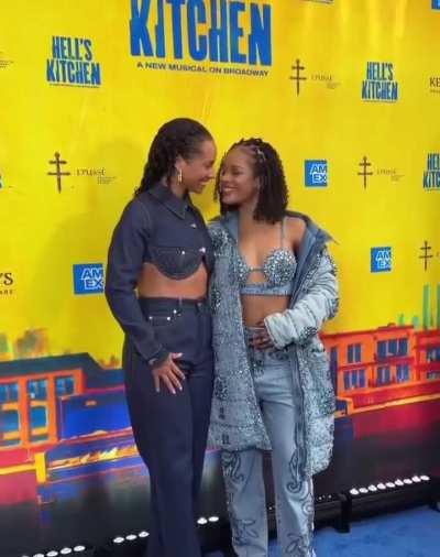 Alicia Keys x Maleah Joi Moon (Actress/Singer) [Hell's Kitchen Premiere]