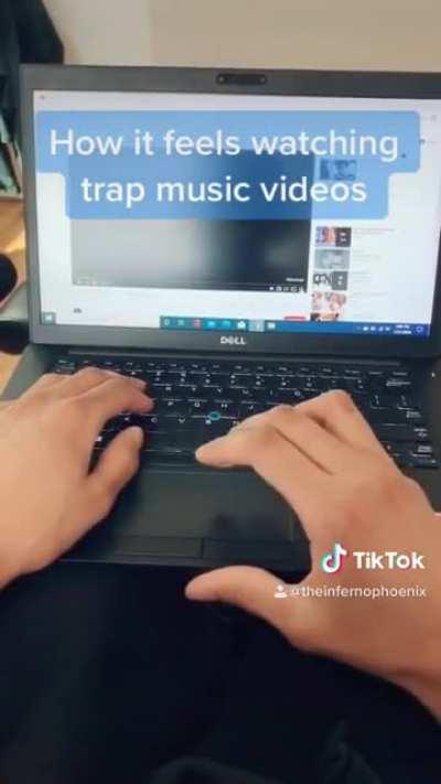 How it feels watching trap music videos