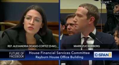 AOC Steals Mark Zuckerberg's Soul