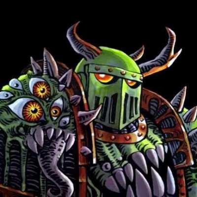 Animated Death Guard portrait. Art by Filomedusa. Animation by me.