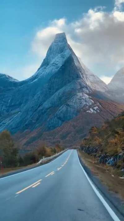 The surreal scenery in Norway