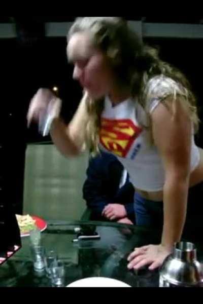 HMF while I drink these shots