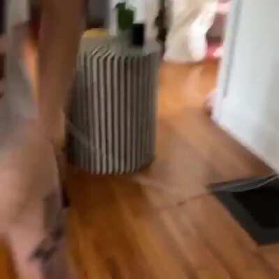 Hayley in a great mood