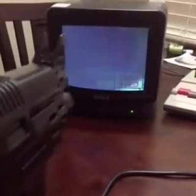 So I found this old clip of me messing around with a light gun and I’m losing my mind over the Trinitron. I have no memory of buying it and no idea where it went??