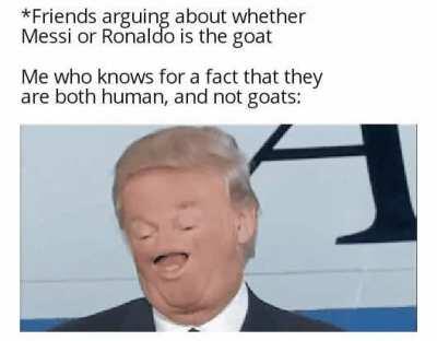 They are humans not goats