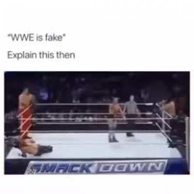 Wwe is real ..it is!!