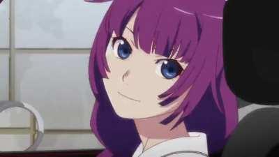 Nearly every single solo frame of Hitagi in Final Season