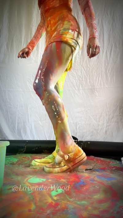 Start the week right with some colourful gunge! 