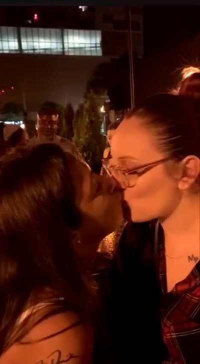 I kissed a girl and I liked it!