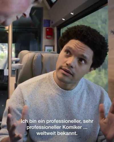 Another brilliant ad from Switzerland Tourism featuring Trevor Noah and Roger Federer