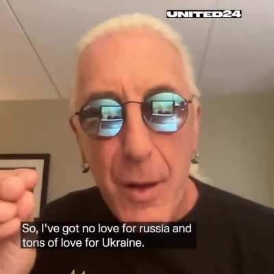 Dee Snider: In memory of my Ukranian grandfather who had to escape the Russian occupation of his country in the early 1900s, I send this message and urge every champion of freedom to never let it happen again!