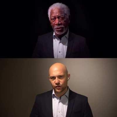 This is not Morgan Freeman, it's AI