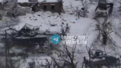 Russian military caught on his BMP during the attack on the Kupyansky direction