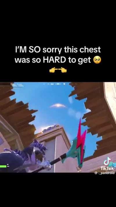 Sorry about the chest
