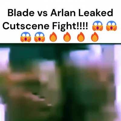 LEAKED BLADE VS ARLAN FIGHT 1.7!!!!! (TW: BLADE RACER)