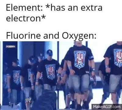 Gimme your your electrons, NOW