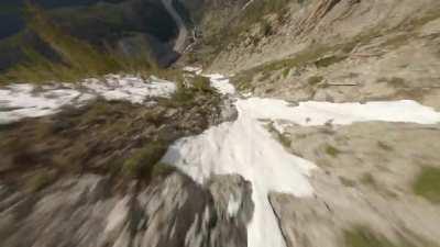 80+ MPH down one of Colorado's largest avalanche paths