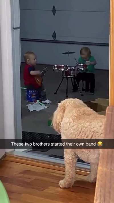 Brothers made their own band