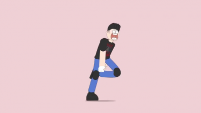 Run, Sammy, Run! An animation I created off of this past Dynamite’s main event!