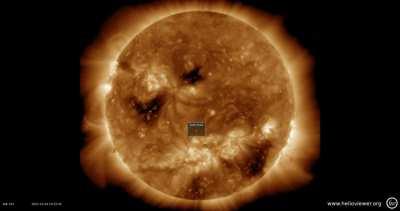 Hello Earthlings...it's me, the Sun! (Credit: NASA SDO)