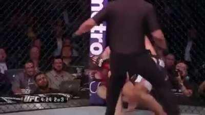 60 seconds of fighters getting dropped by brutal body shots