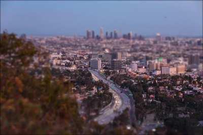 Los Angeles from the Hollywood Hills