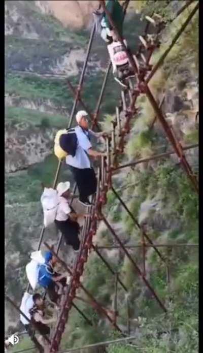 Cliff Village in China