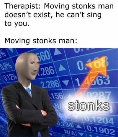 Stonks man will haunt my dreams