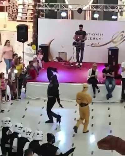 Mall opening in Turkey