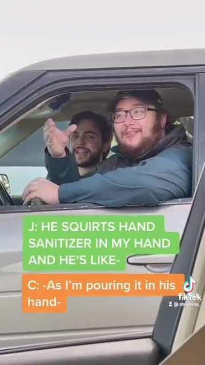 Hand Sanitizer Argument