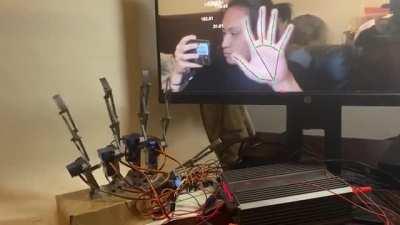 Couldn't find an internship so I built an AI Robot Hand