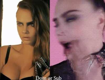 Cara Delevingne: As your strict Mistress OR kinky sub?