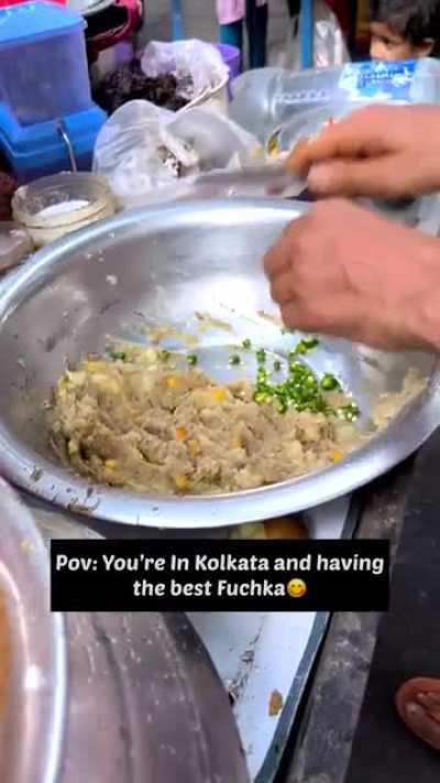 Kolkata fuchka is bae ❤️