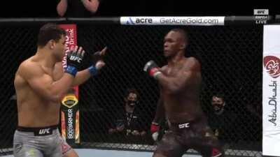 Israel Adesanya's tremendous kicking game against Paulo Costa