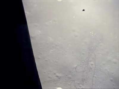 Apollo 15 lifts off from the surface of the Moon