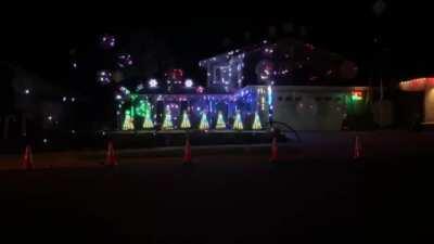 Star Wars light show #2