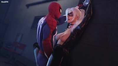 Black Cat Spider Man Porn - ðŸ”¥ Black Cat x Spider-Man (Nes) [Spider-Man, Marvel] : Spi...