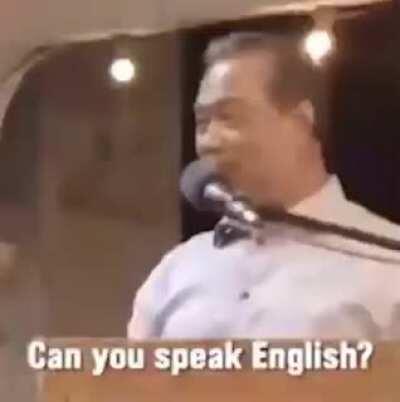 Do you speak English?