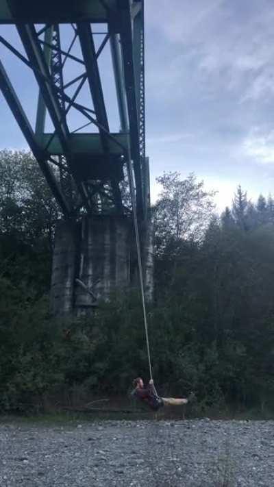 Why can’t I get height on this tall swing? (45’) I can’t seem to get it pumping. Have been able to on many other swings. Not enough weight to length ratio?