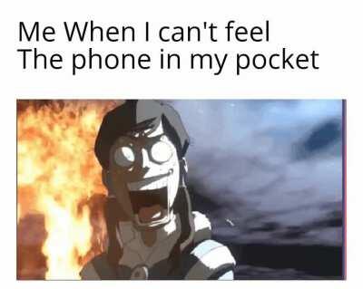 Something wrong in my pocket