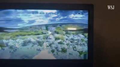 Ukrainian drone crew intercepted the signal an incoming FPV Russian drone and watch the live video feed as it targets and strikes the roof of their position. 