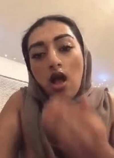 Your sister when the thought of dark Haram Hindu cocks overpowers her brain😏 Surprised how deprave slut she turns into? This didn't happen in one day, initially she wasn't even willing to show her face and now there is no thing she wouldn't do just to get