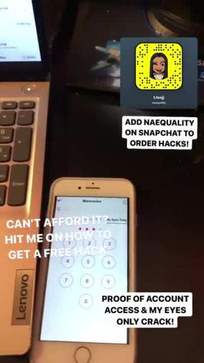 anybody here need account hacks? hit naequality on snapchat to order. 28k tele link in comments