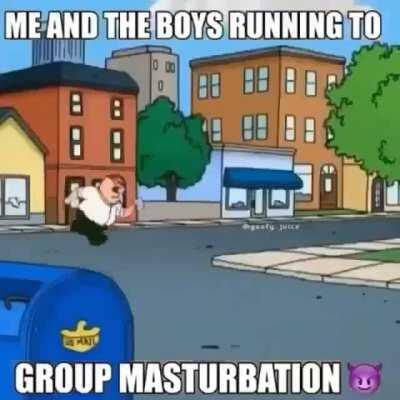 Group masturbation