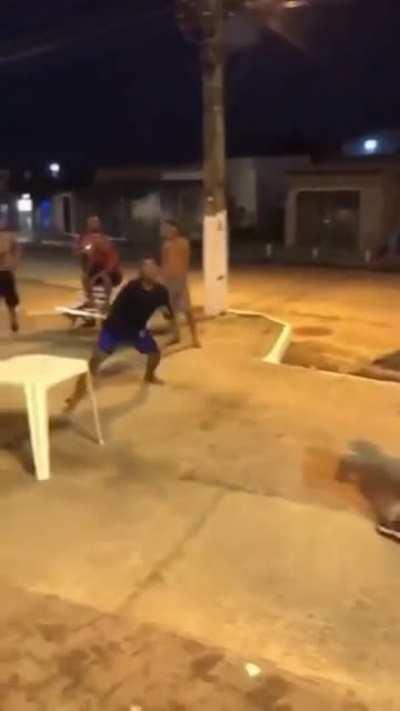 In Brazil they are playing Table Football ...