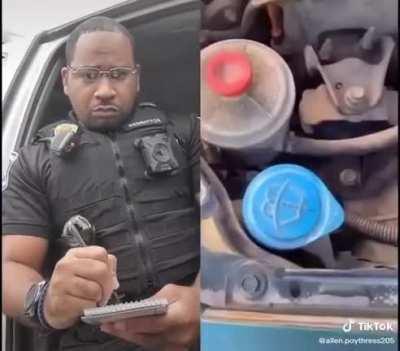 When cops actually get better advice from tiktok than in the training academy