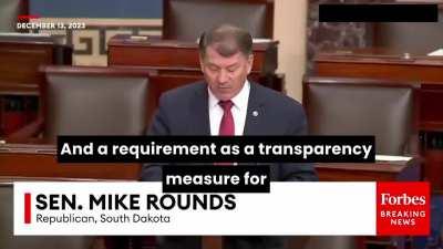 This dialogue in Senate between Chuck Schumer and Mike Rounds happened over 2 months ago and there is still zero coverage in the media. Schumer says information about UFOs is being hidden from public and from congress illegally, and Rounds brings up &quot;Reco